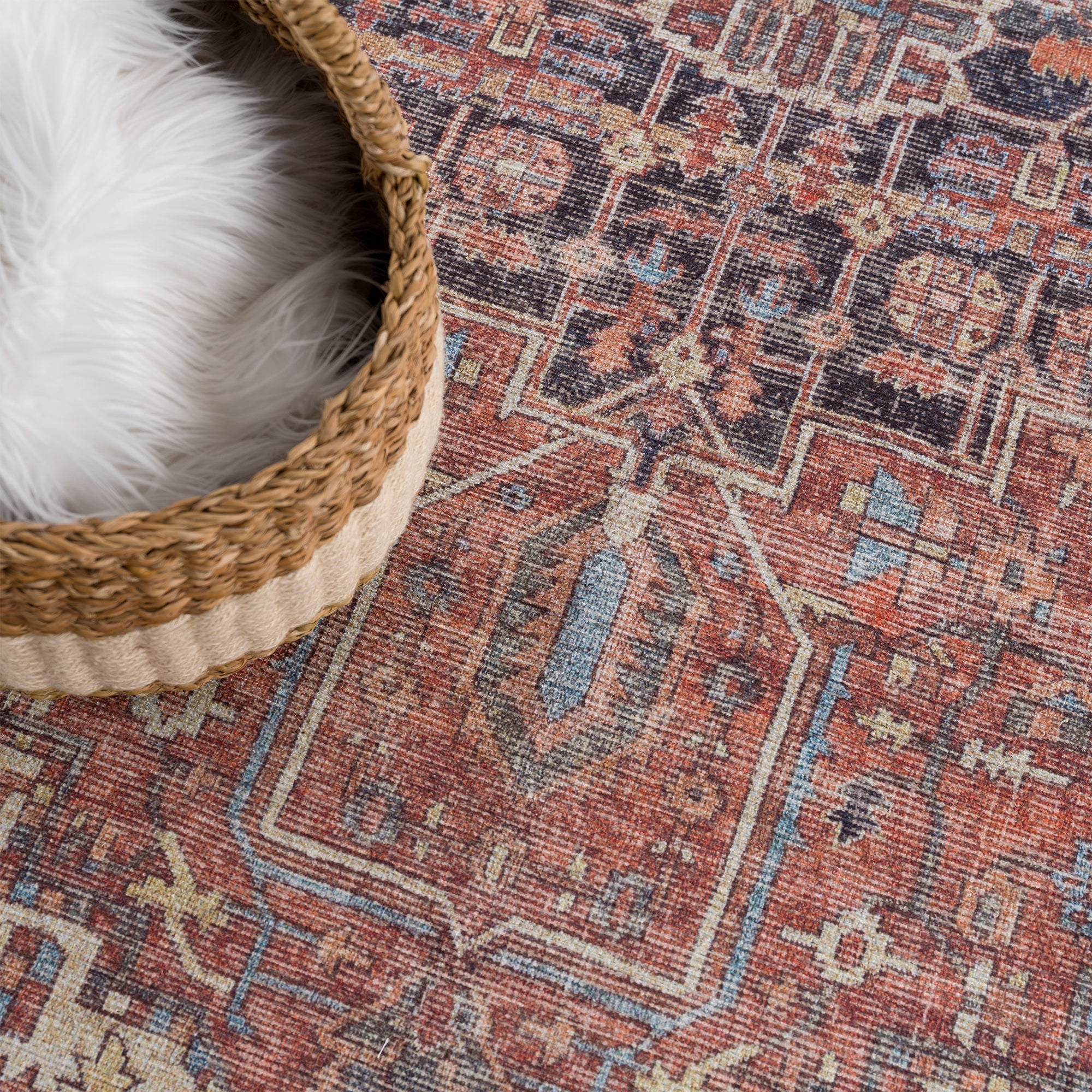 Ionia IO-05 Traditional Washable Rug - Image 9
